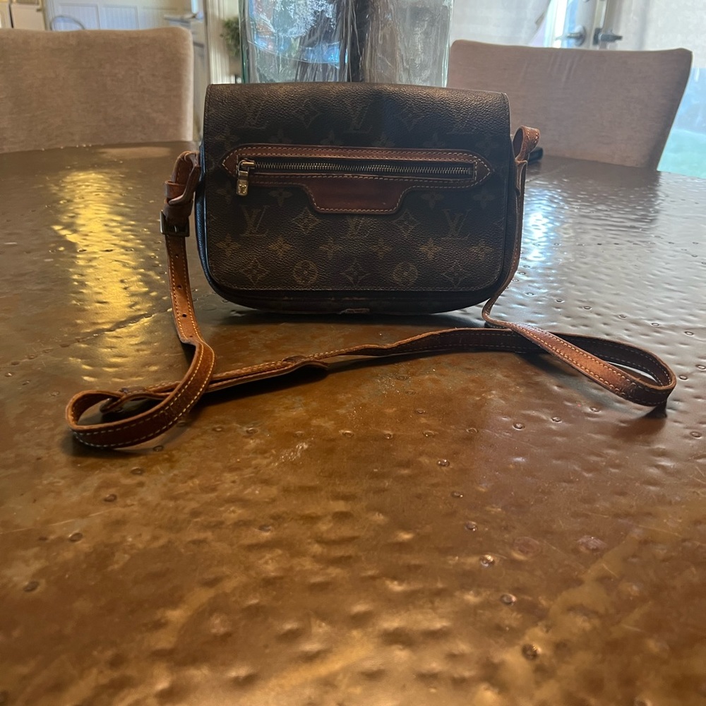 Louis Vuitton vintage Saint Germain well loved bag circa 1980